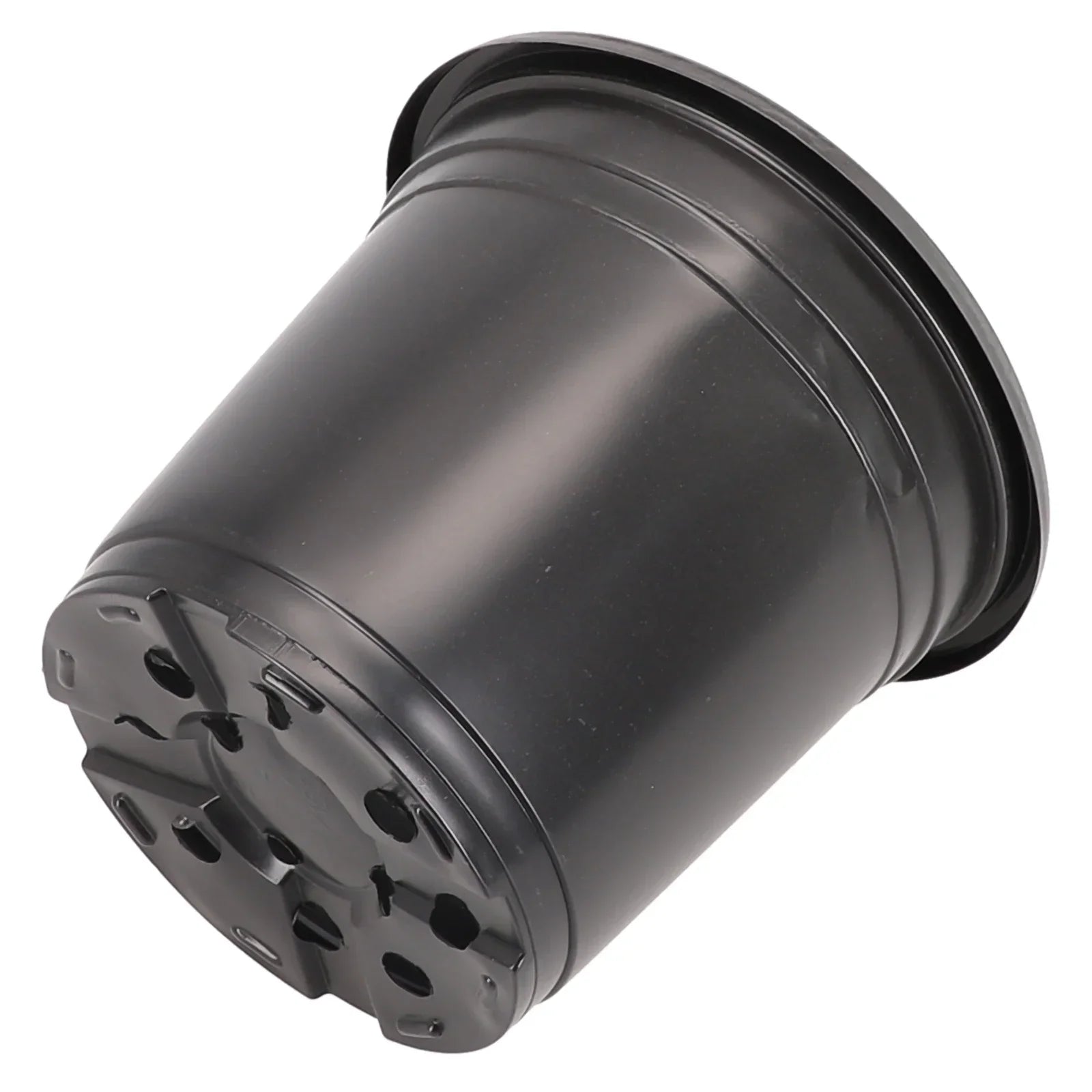 Black Plastic Planting Bowl Nursery Breathable Pot Nutrition Grow Bag Garden Vegetable Container Box Garden Accessories