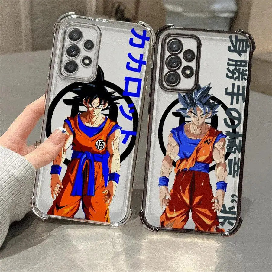 Cool Cartoon Anime Clear Cover Case for Samsung Galaxy A34 A23 A24 A55 A14 A25 A36 A35 A15 A52 A13 A16 A51 A54 A33 A21s A56 A26