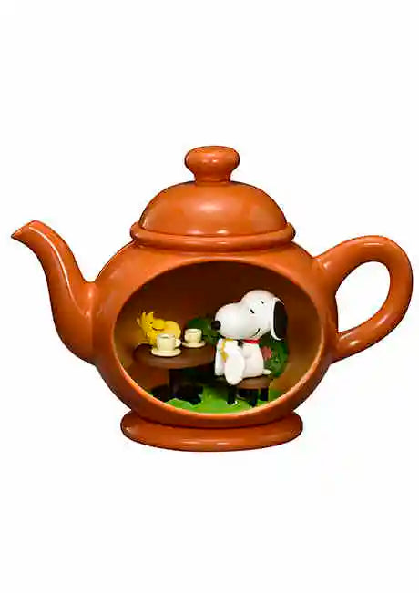 Re-Ment Peanuts Snoopy's Antique Diorama Miniature Model SNOOPY's Trunk Toys Collectible Ornaments Assembly Kids Blind Box Gift