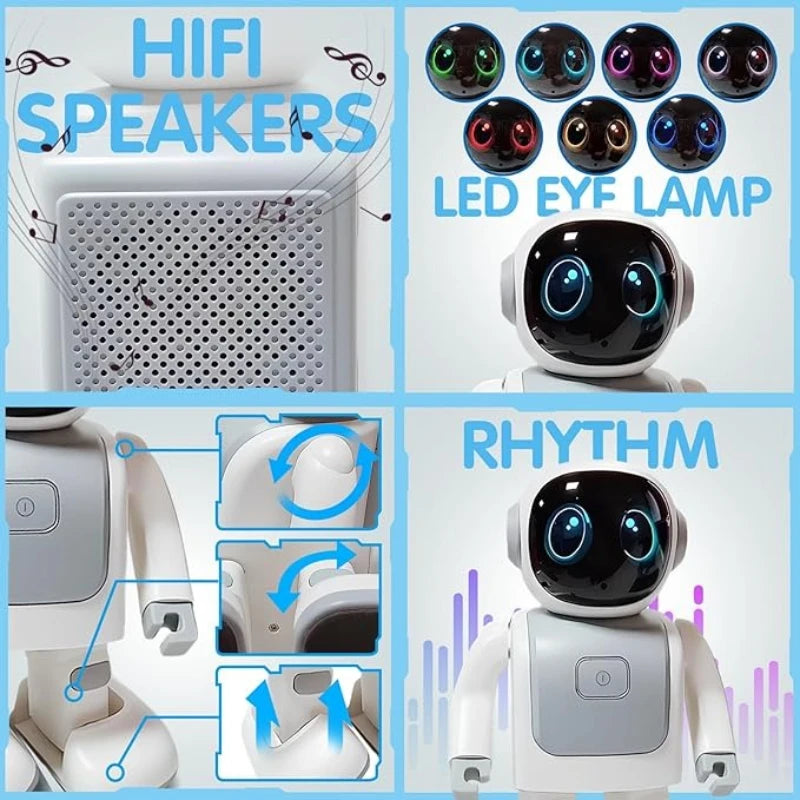 Intelligent Walking Dancing Robot Intelligent Astronaut Bluetooth Speaker Intelligent Programming Robot Adult and Child Compa