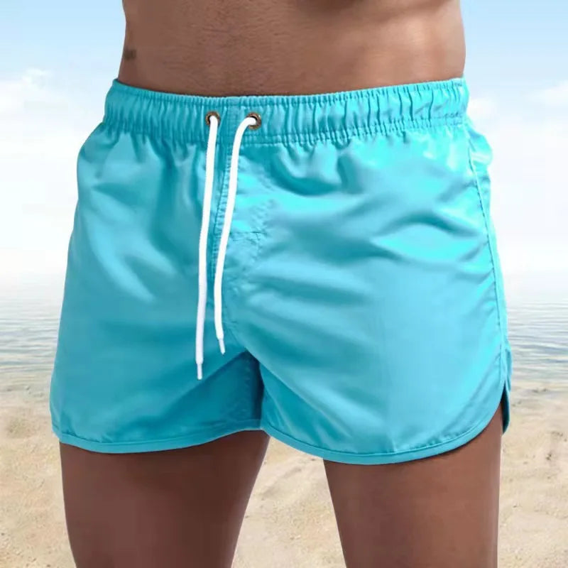 2025 Men's Swim Shorts Summer Colorful Swimwear Man Swimsuit Swimming Trunks Sexy Beach Shorts Surf Board Male Clothing Pants