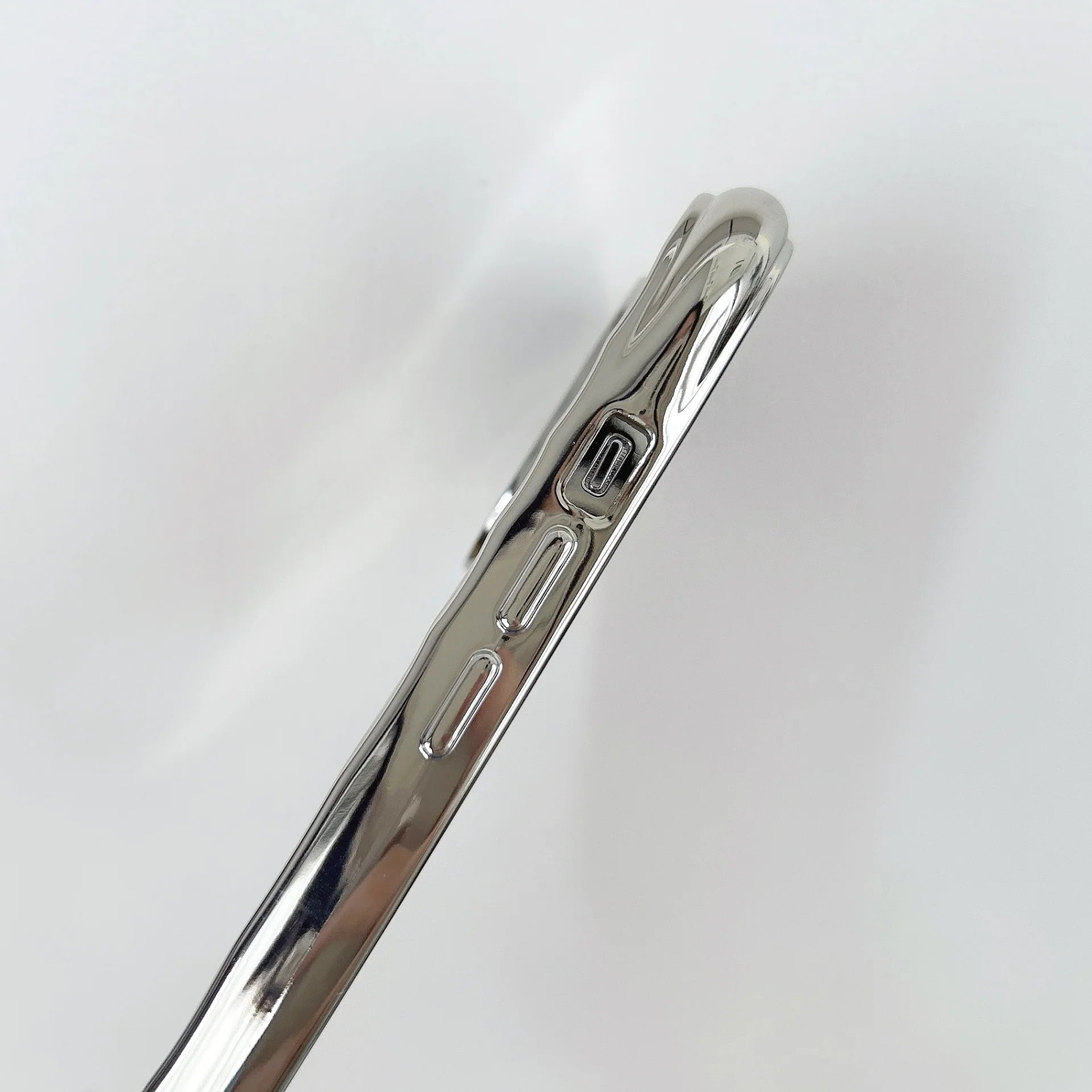 Electroplate Ripple Pattern Magnetic Case For IPhone 11 12 13 14 15 16 Pro Max Plus For Magsafe Shockproof Plating Wave Cover