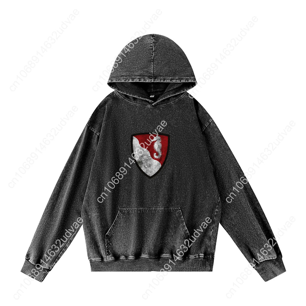 36th Engineer Brigade Hoodies Retro Hooded Sweatshirt Man Woman Teenager Vintage Pullover Sweat Shirt with Customized Tops