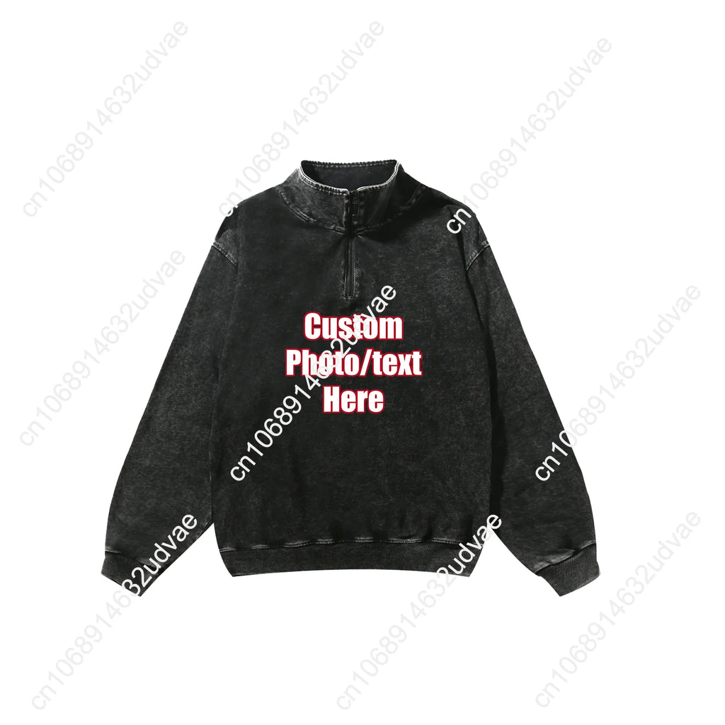US Army Engineer Branch EN Retro Sweatshirt Man Woman Teenager Vintage Pullover Half Sweat Custom Made Tops Sleeved Tshirt