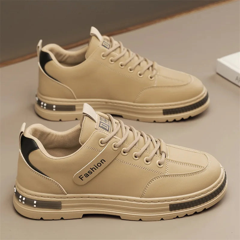 2025 new fashion men's wear-resistant and anti-slip construction site work sports and casual wear-resistant work safety shoes