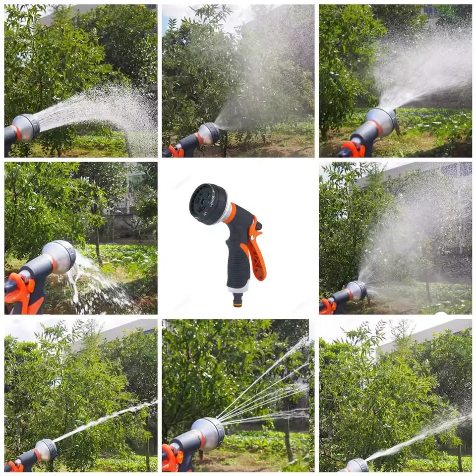 High-Pressure Garden Spray Gun Set Garden Watering Ground Car Wash Sprinkler Home Irrigation Spray