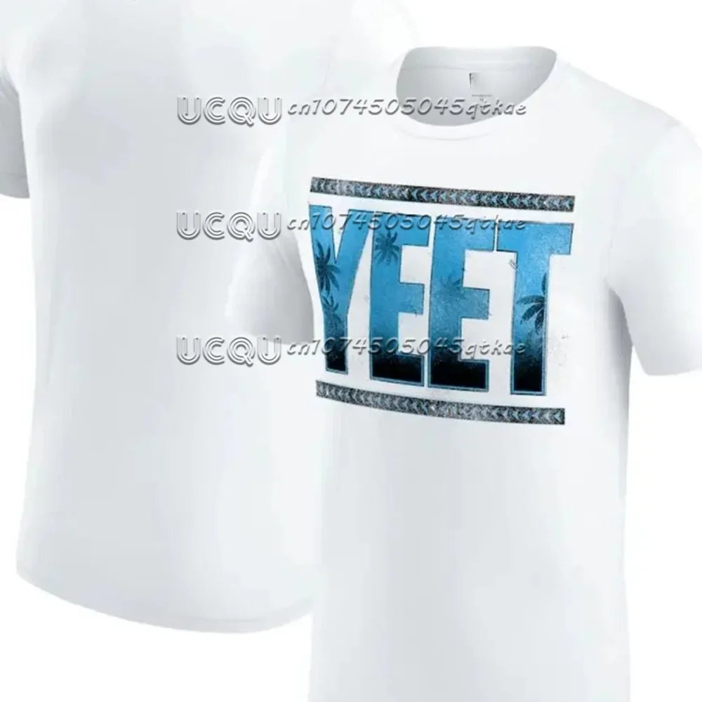 2025 J-Jey Uso Yeet Wrestling Sports T-Shirt Men Hot Sale New Summer Women Short Sleeve Tops Shirts Children TOPS