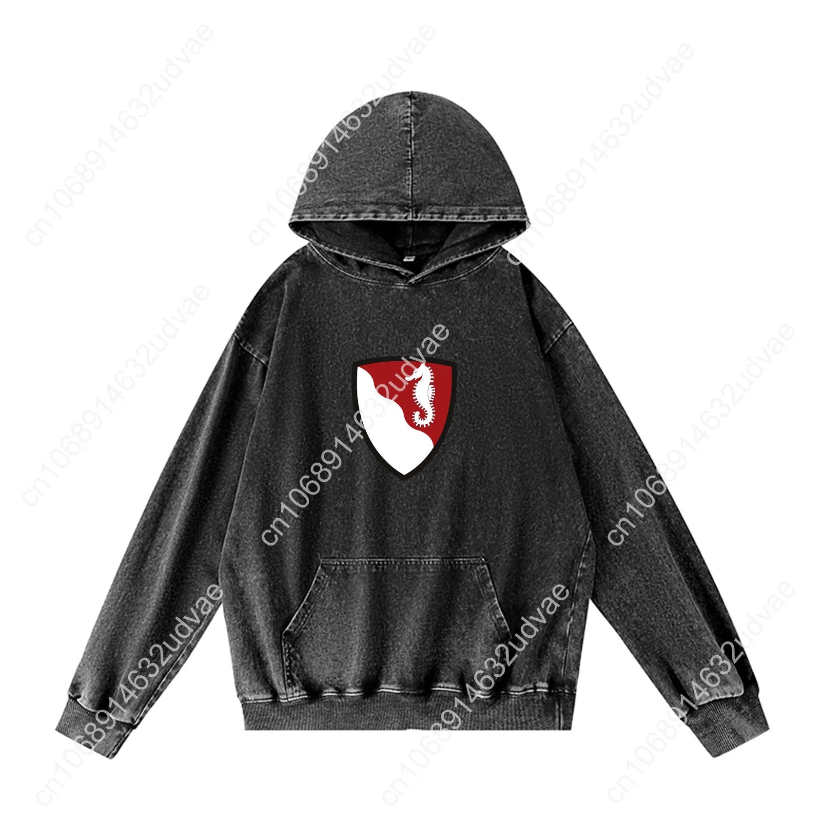 36th Engineer Brigade Hoodies Retro Hooded Sweatshirt Man Woman Teenager Vintage Pullover Sweat Shirt with Customized Tops