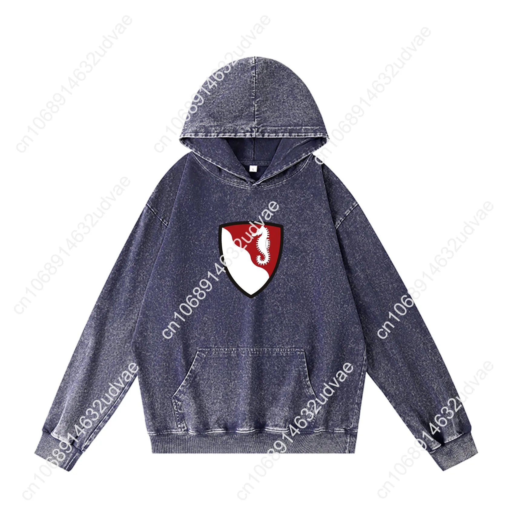 36th Engineer Brigade Hoodies Retro Hooded Sweatshirt Man Woman Teenager Vintage Pullover Sweat Shirt with Customized Tops