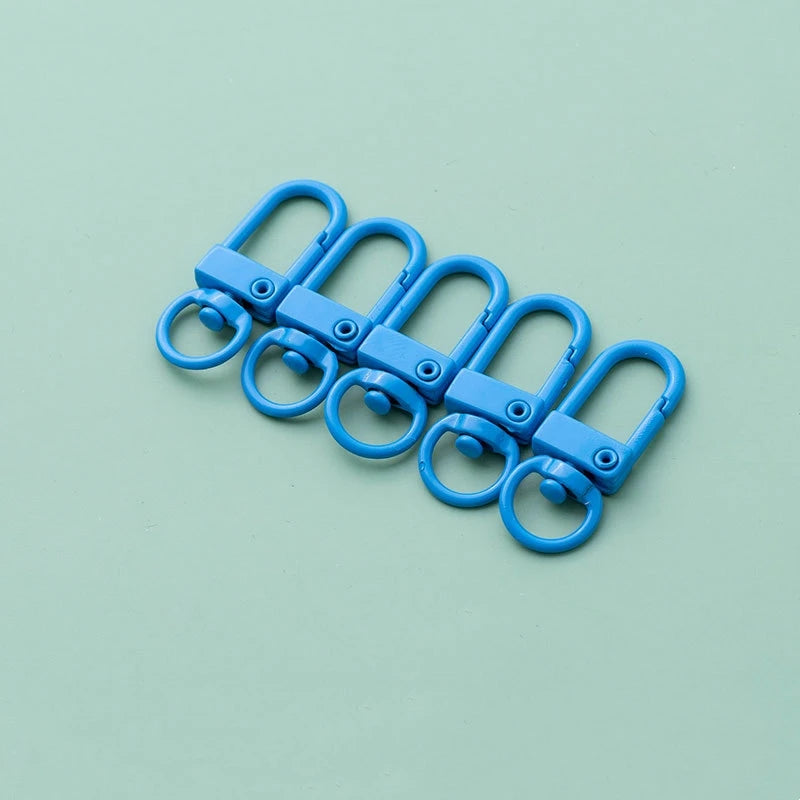 10pcs 33mm Metal Lobster Claw Clasps Swivel Lanyards Trigger Snap Hooks for DIY Bag Key Chains Rings Connector Jewelry Making