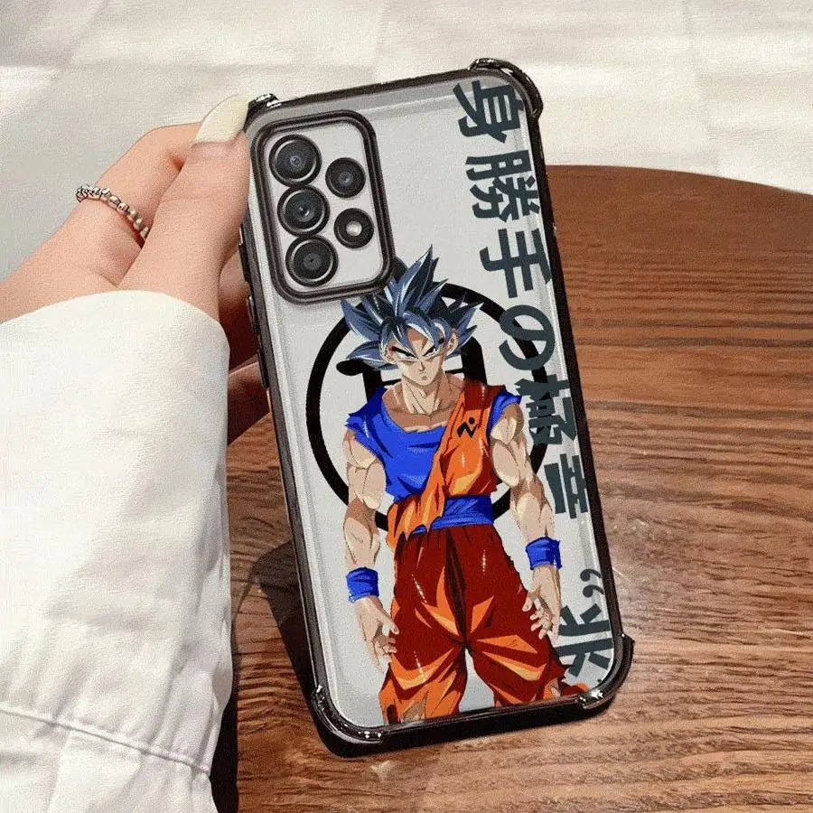 Cool Cartoon Anime Clear Cover Case for Samsung Galaxy A34 A23 A24 A55 A14 A25 A36 A35 A15 A52 A13 A16 A51 A54 A33 A21s A56 A26