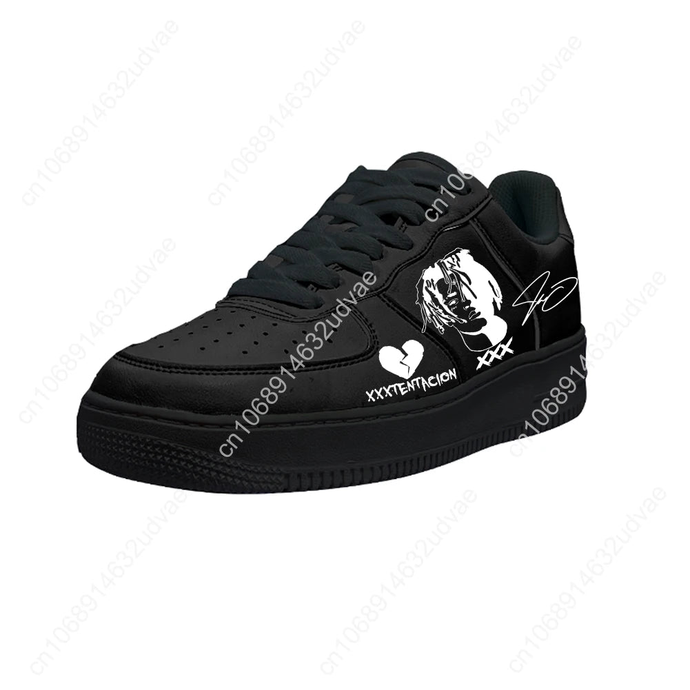 X-XXXTentacions Casual Shoes Platform Sneakers Mens Womens Teenager Flats Sneaker Custom Made Shoe 3D Kateboarding Footwear