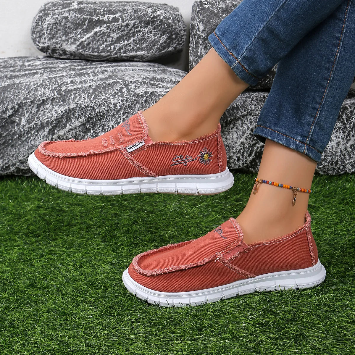 Men's canvas shoes new work men's shoes a slip-on wash high-grade casual old Beijing cloth shoes