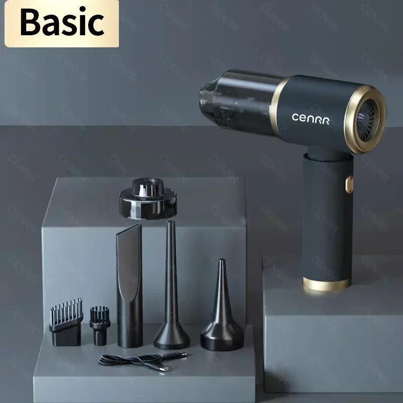 CENRR 210000PA Car Vacuum Cleaner Mini Wireless Handheld Portable Vacuum Cleaner Strong Suction Vacuum Cleaner Cleaning Machine