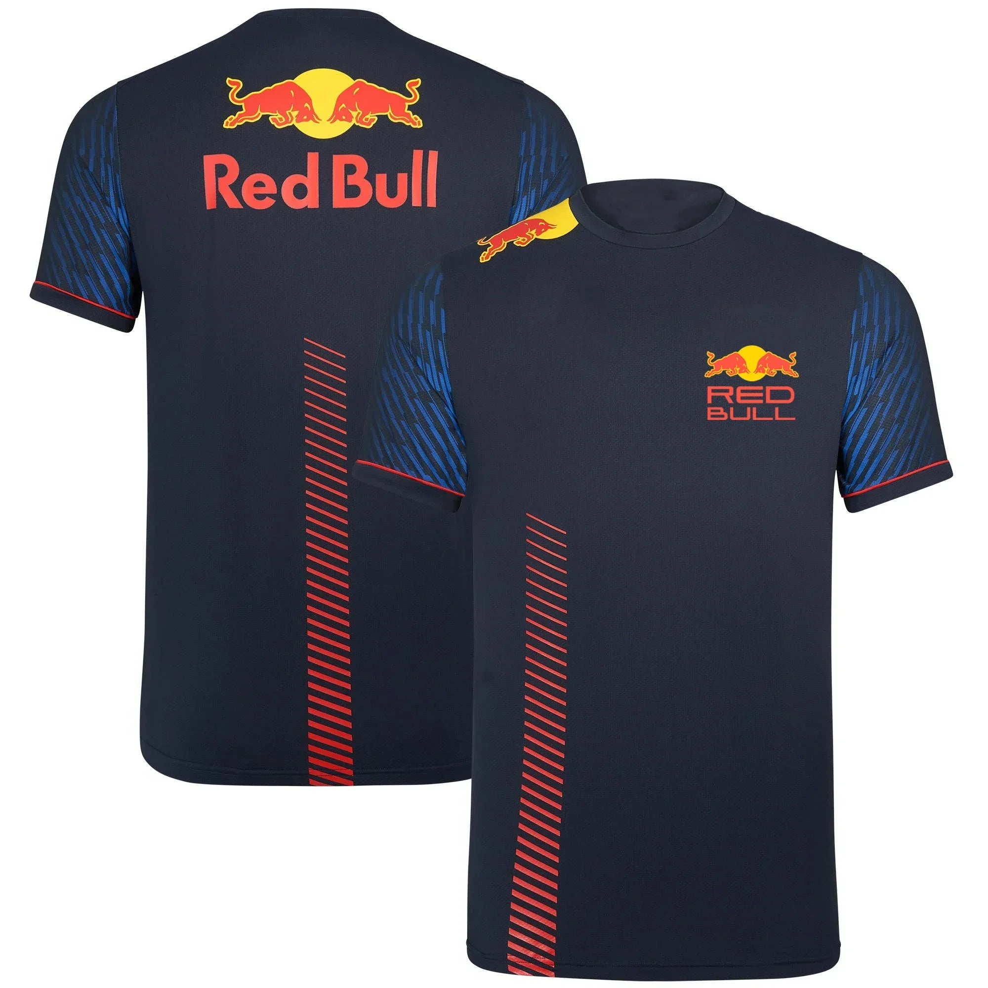 2025 High Quality Short Sleeve T-Shirt Top Y2k Men'S Racing Suit Extreme Outdoor Sports T-Shirt Luxury Brand Red Bull Team Suit