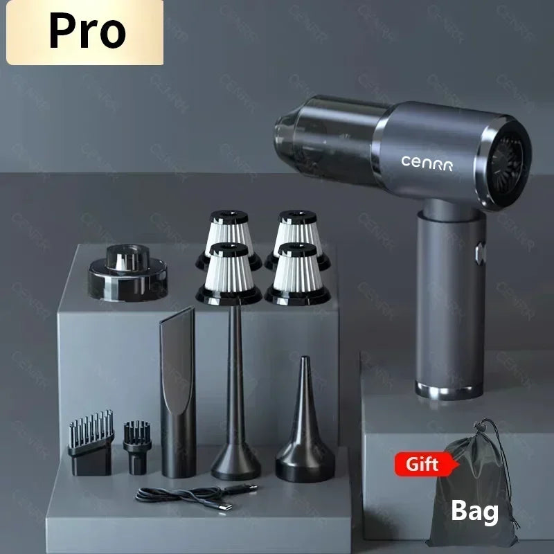 CENRR 210000PA Car Vacuum Cleaner Mini Wireless Handheld Portable Vacuum Cleaner Strong Suction Vacuum Cleaner Cleaning Machine