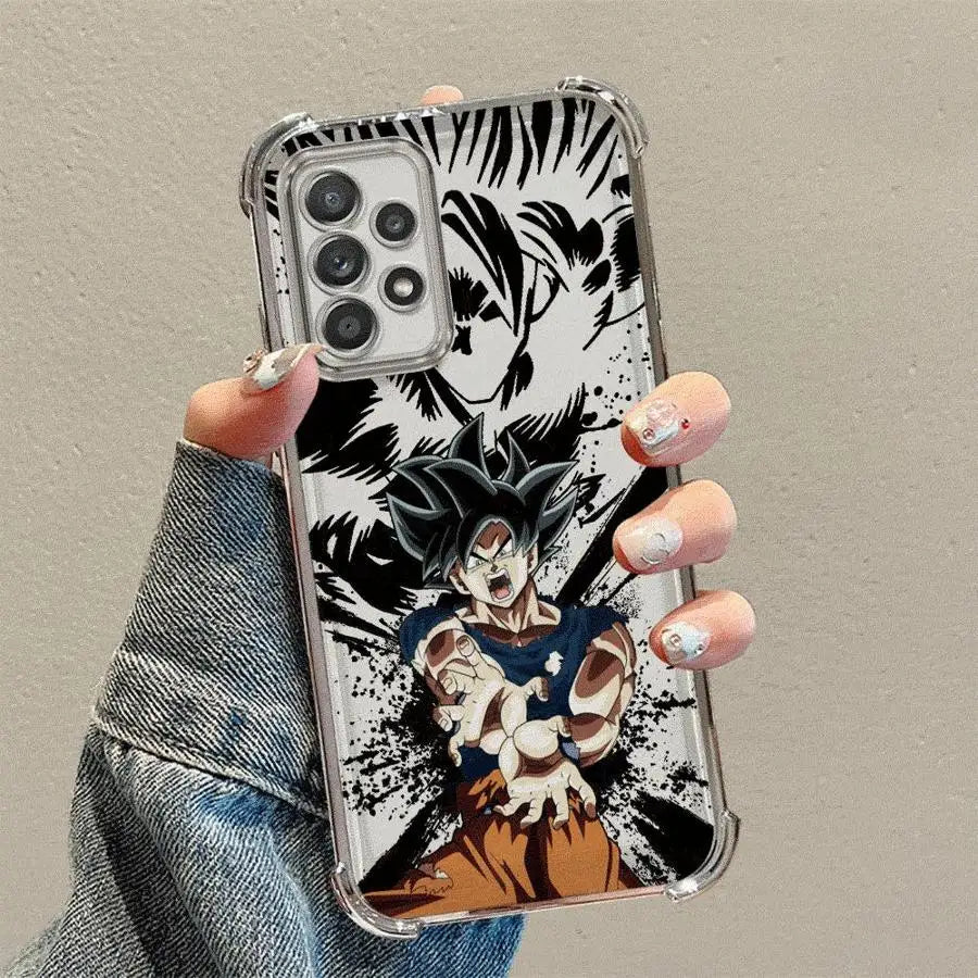 Case for Samsung Galaxy A35 A15 A52 A13 A54 A33 A14 A34 A23 A26 A53 A25 A36 A24 A55 A16 A51 A21s A56 Clear Cover Cool Cartoon