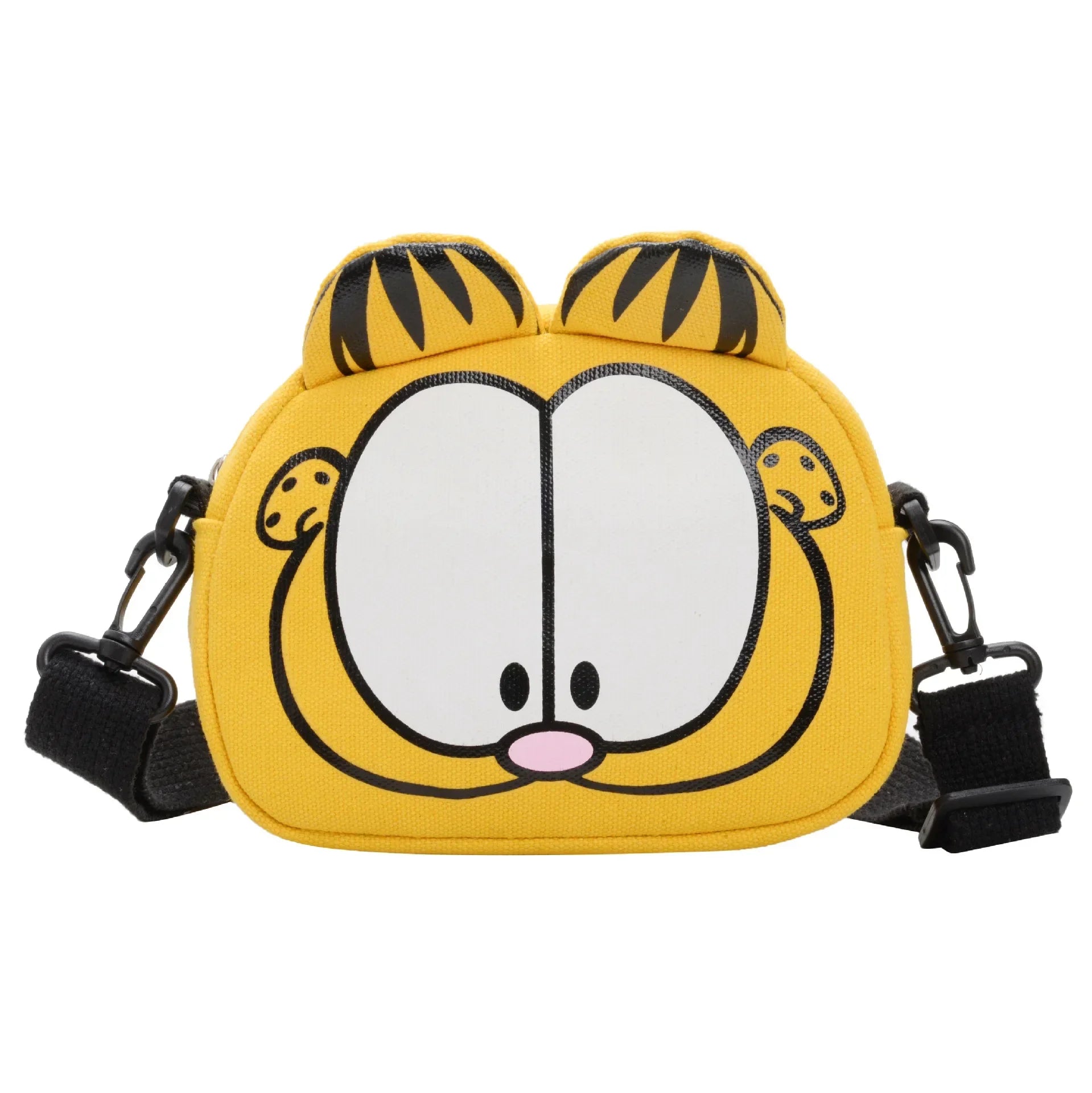 Anime Cartoon Garfield Kawaii Coin Purse Cosplay Crossbody Bag Canvas Cute High Capacity Shoulder Bags Christmas Gift Toy