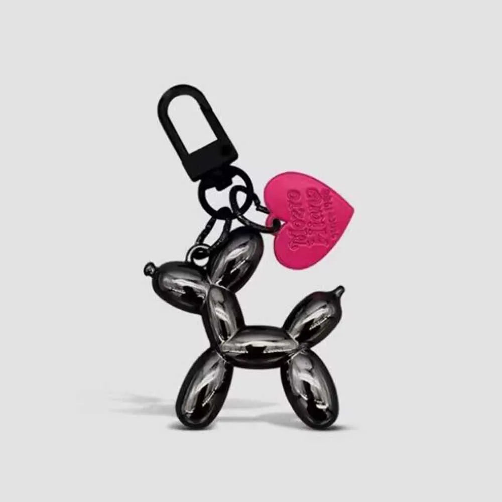 Fashion Keychain Punk Y2K Balloon Dog Keychains For Handbag Backpack Pendant Girl's Car Key Ring Key Chain Accessories