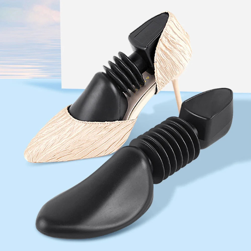 Practical Adjustable Shoe Tree Men Women Plastic Shoe Stretcher Shoe Shaper Shoes Organizers Boot Holder Lasts For Footwear Man