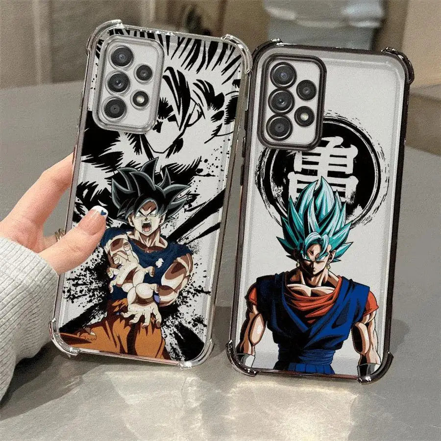 Case for Samsung Galaxy A35 A15 A52 A13 A54 A33 A14 A34 A23 A26 A53 A25 A36 A24 A55 A16 A51 A21s A56 Clear Cover Cool Cartoon