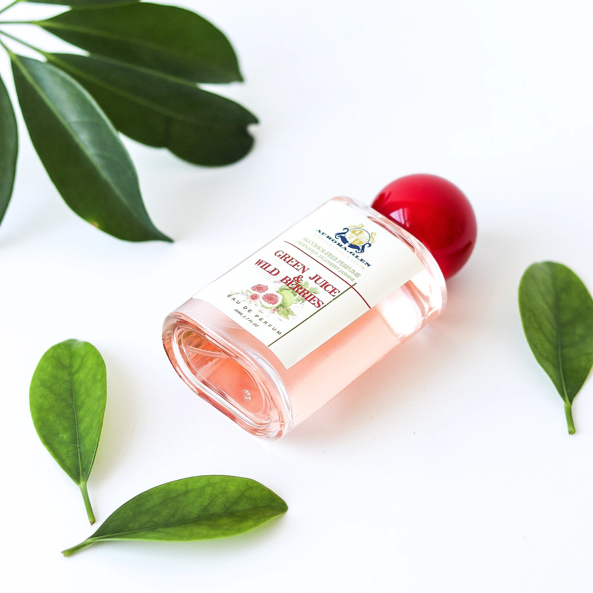 Green Juice Wild Berries Alcohol-Free Women's Fresh Floral Perfume EDP with Cedarwood Musk Amber & Patchouli for Her Gifts