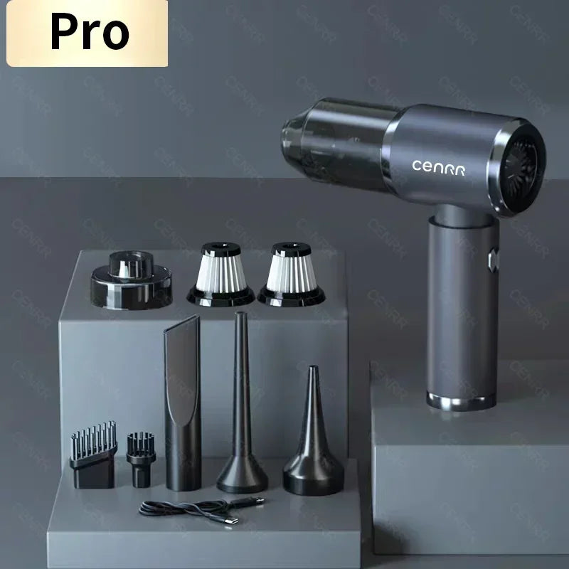 CENRR 210000PA Car Vacuum Cleaner Mini Wireless Handheld Portable Vacuum Cleaner Strong Suction Vacuum Cleaner Cleaning Machine