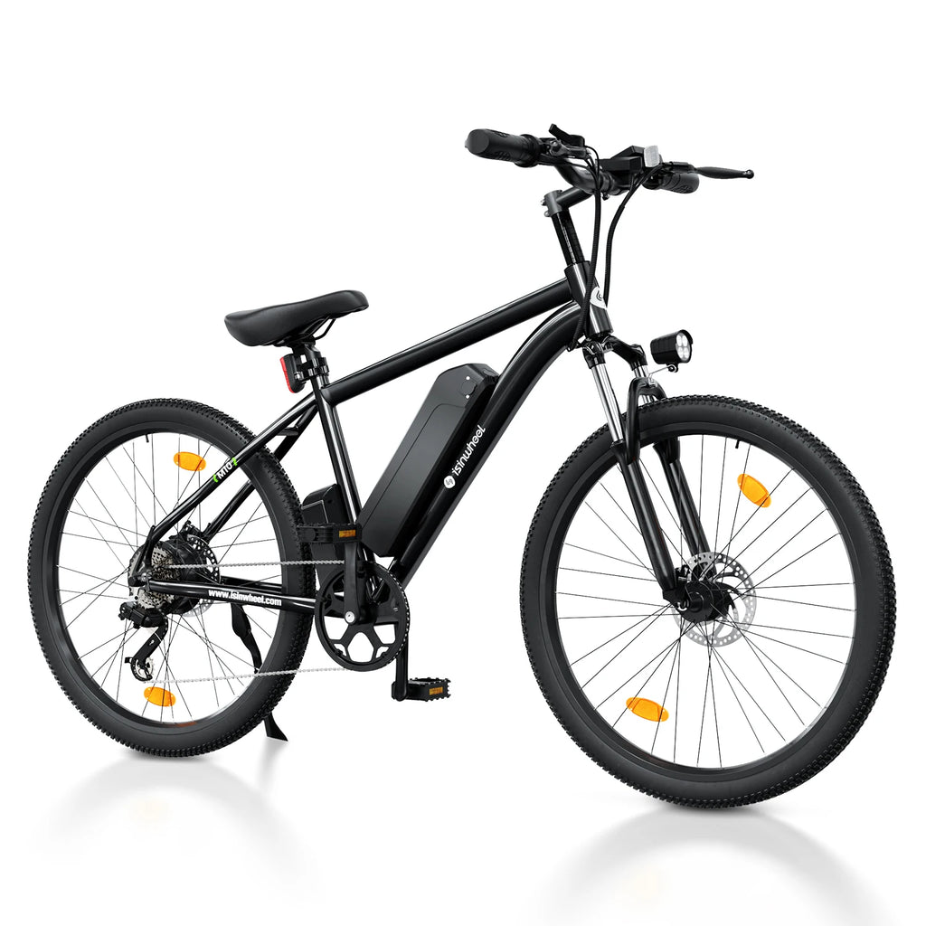 Isinwheel M10 adult E-bike 500W 36V10.4Ah battery commute Electric Bike,26-inch Fat Tire E-Mountain bike