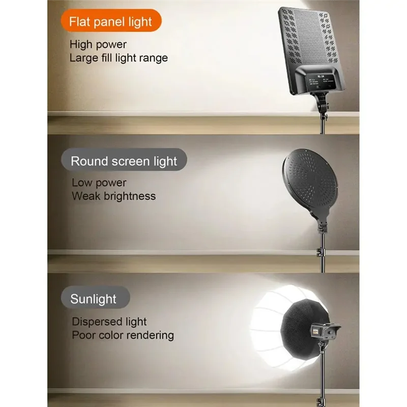 High Quality-Light For Filming Live Streaming Fill Light Selfie Lights And Cell Phone Fill Light Multifunctional Fill Light For