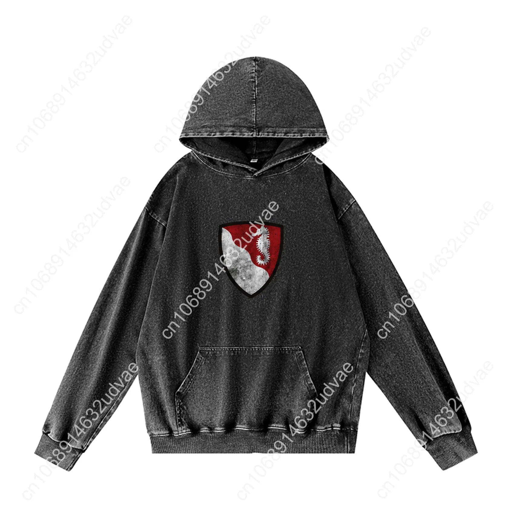 36th Engineer Brigade Hoodies Retro Hooded Sweatshirt Man Woman Teenager Vintage Pullover Sweat Shirt with Customized Tops