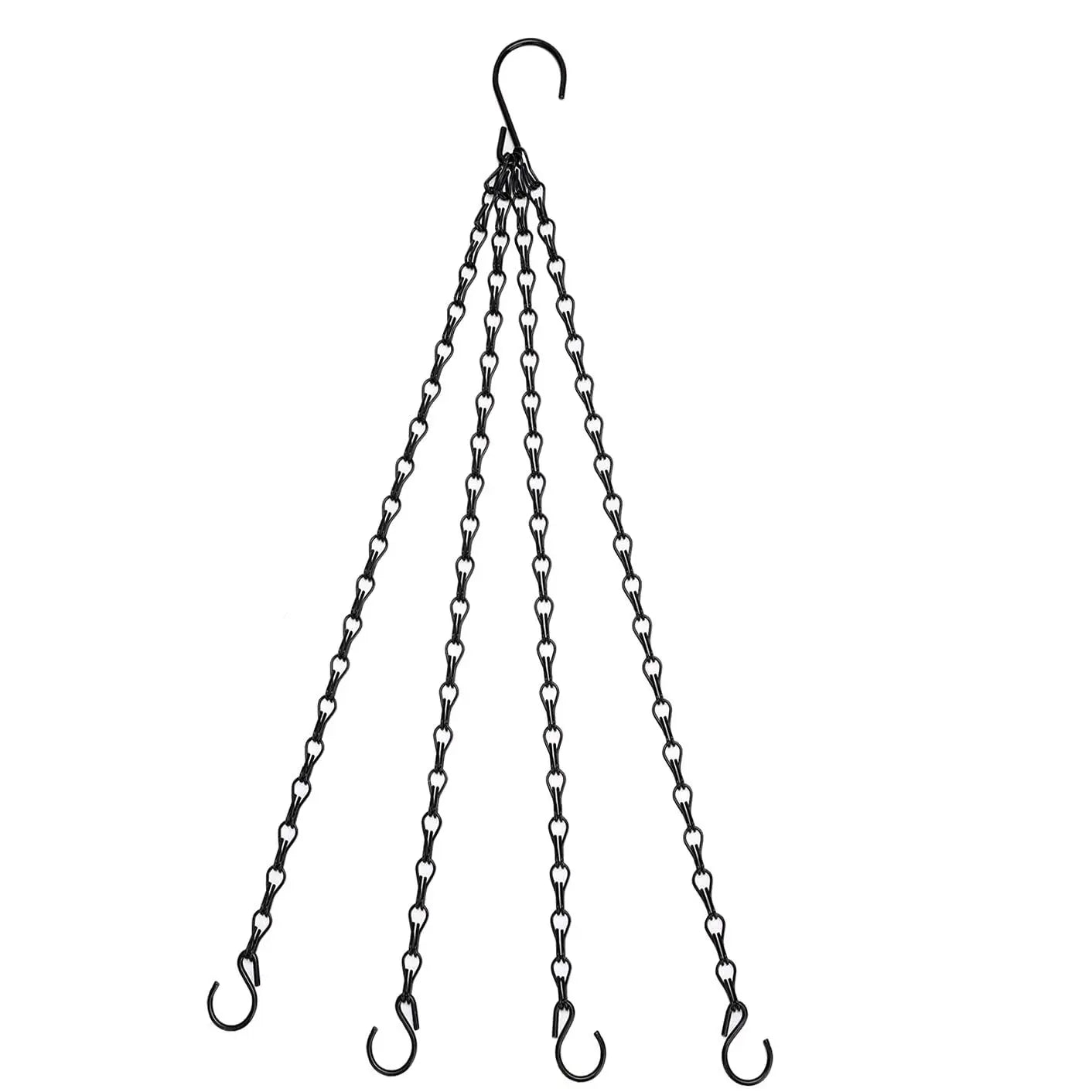 Hanging Basket Chain Flower Pot Hanging Chain Replacement Plant Hangers Flower Pot Bird Feeders Hanging Basket Chain Hang Hooks