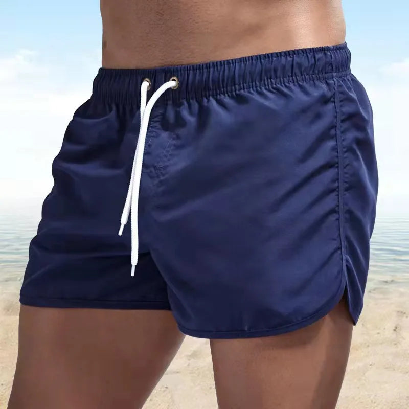 2025 Men's Swim Shorts Summer Colorful Swimwear Man Swimsuit Swimming Trunks Sexy Beach Shorts Surf Board Male Clothing Pants