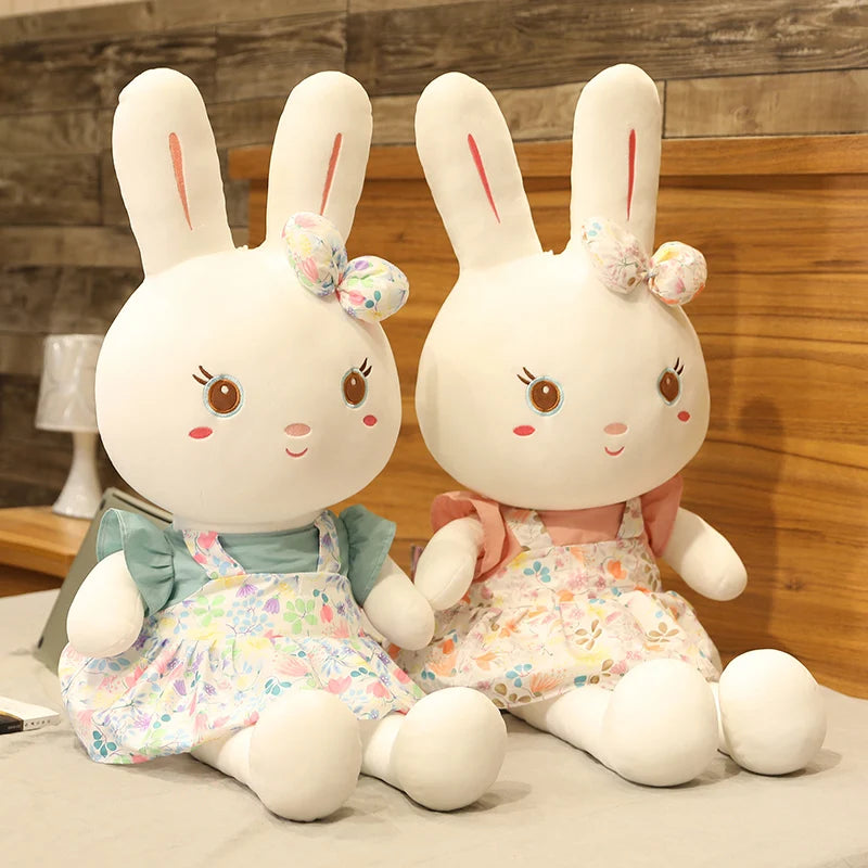 Super Soft 60cm/80cm/100CM Cute Plush Toy Rabbit Doll Baby Gift Soft Kawaii Stuffed Plush Bunny Christmas Gift Girl