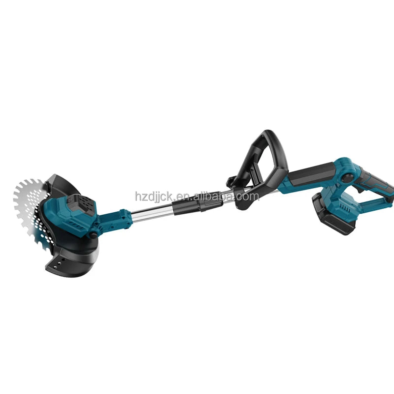 21V Lithium Rechargeable High-Power Brushless Electric Lawn Mower Small Household Weeding Machine Self Propelled Field Cutter