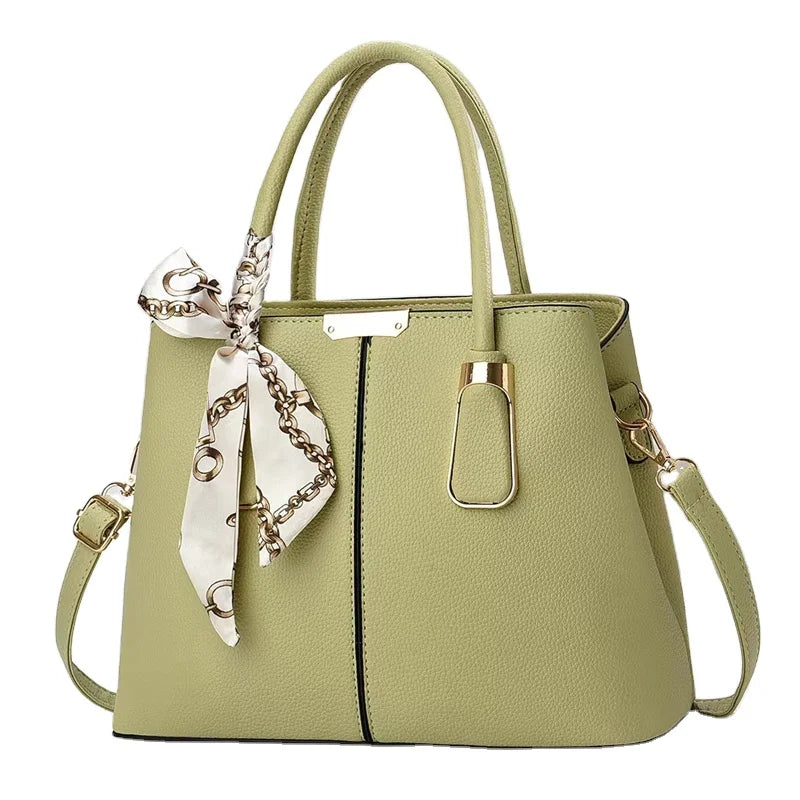 Factory Direct Luxury Women's Large Capacity Crossbody Handbag High-End Sense with Zipper Closure Polyester Lining Stock-21283