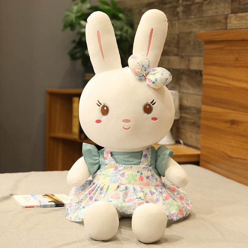 Super Soft 60cm/80cm/100CM Cute Plush Toy Rabbit Doll Baby Gift Soft Kawaii Stuffed Plush Bunny Christmas Gift Girl