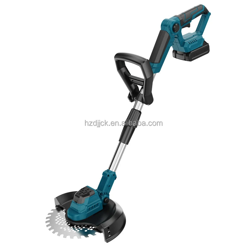 21V Lithium Rechargeable High-Power Brushless Electric Lawn Mower Small Household Weeding Machine Self Propelled Field Cutter