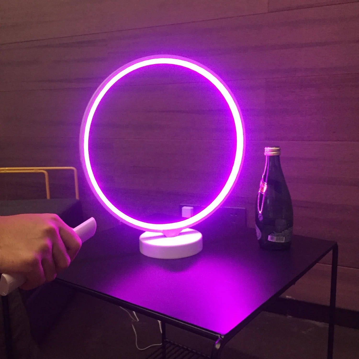 Fast Delivery 24Hrs Shipping  Modern Design 42 Colorful Changing Modes  RGBW LED Table Lamp