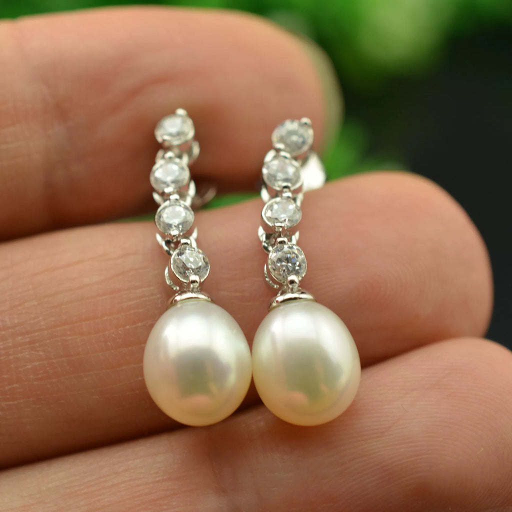 925 Sterling Silver Handcrafted Freshwater Pearl