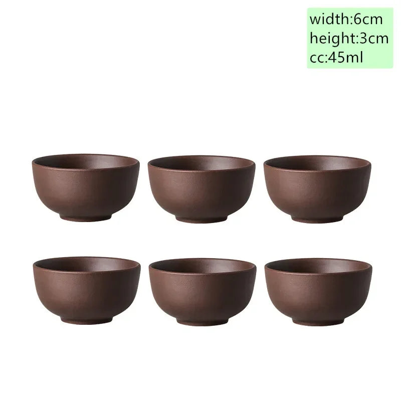 Large capacity Yixing Purple Clay Teapots Handmade Teacup Authentic Tea ceremony kettle Zisha Teaware Accessories Drinkware
