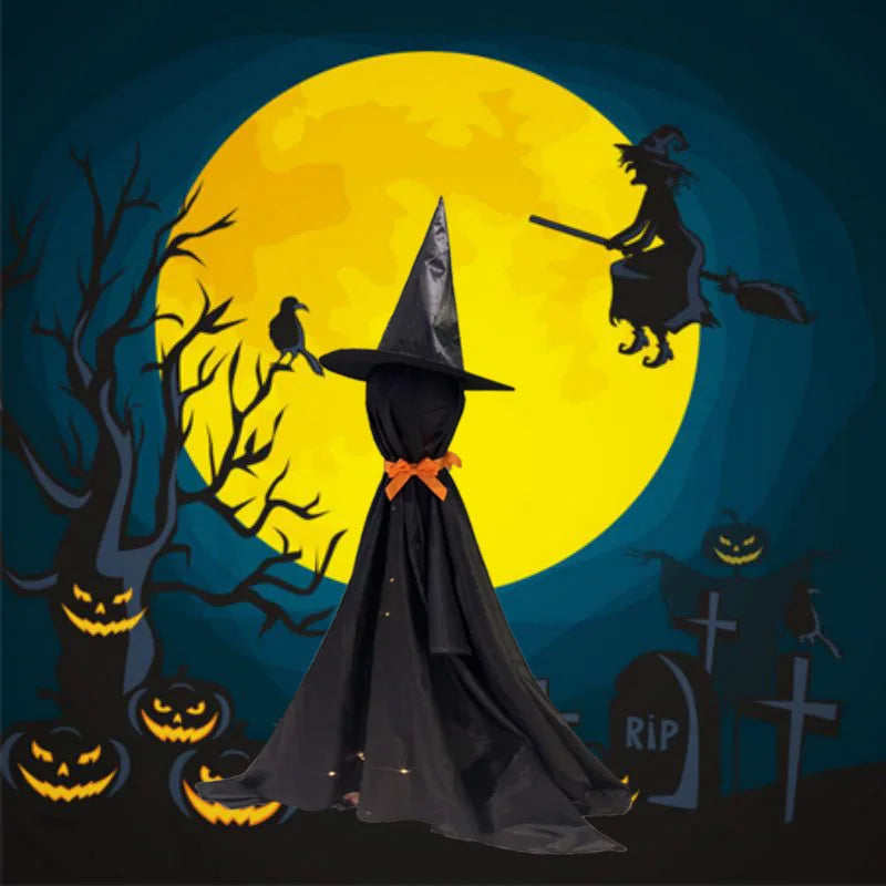 Halloween Ghost Hanging with String Lights Spooky Ghost Lighted Spooky for Home Indoor Garden Yard Lawn Party Prop Decoration