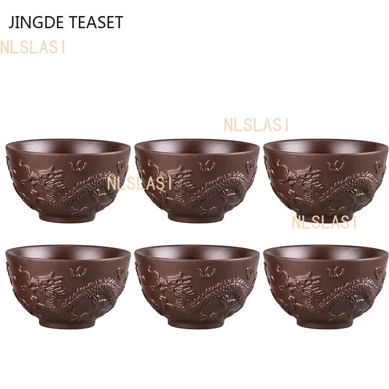 Large capacity Yixing Purple Clay Teapots Handmade Teacup Authentic Tea ceremony kettle Zisha Teaware Accessories Drinkware
