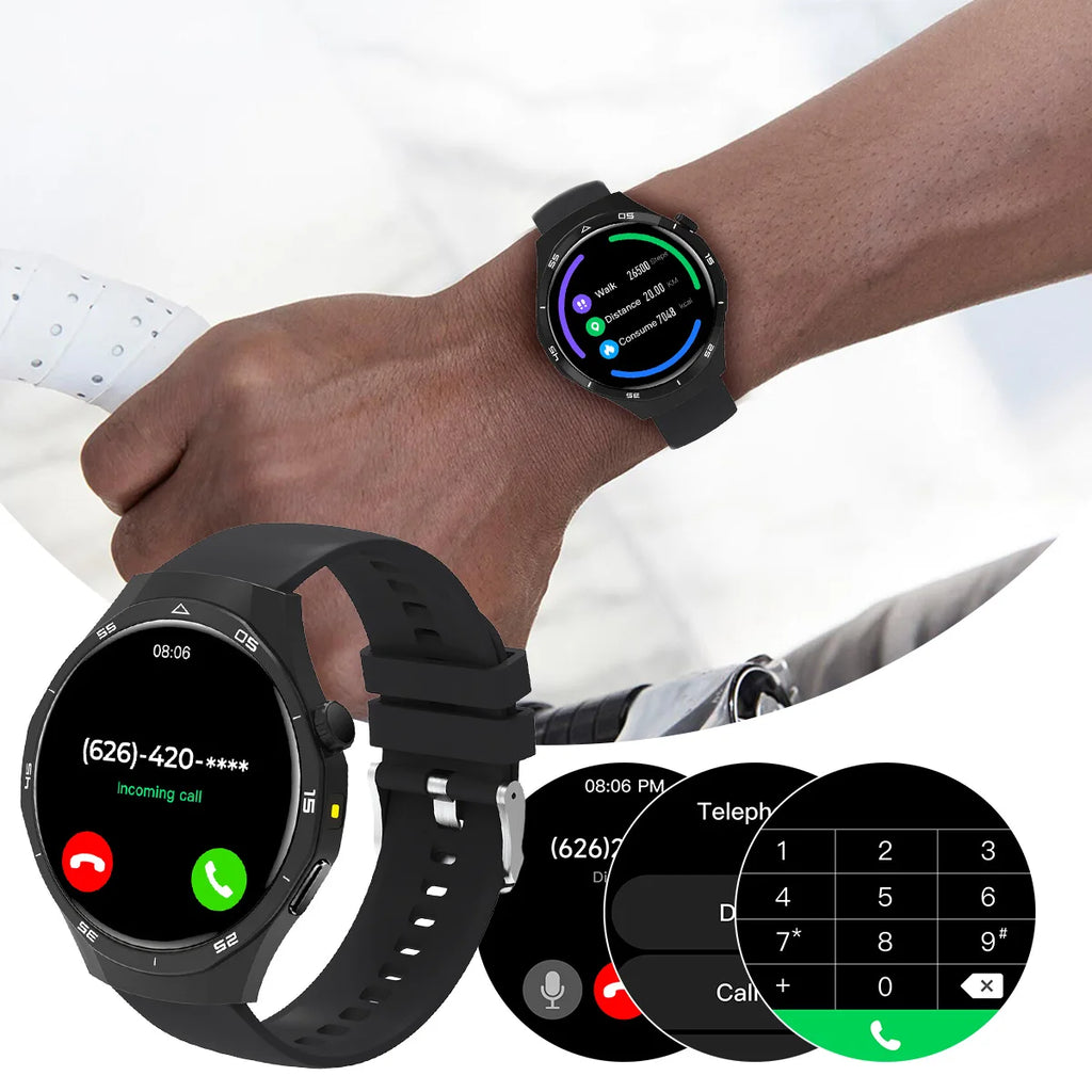 2026 New Smartwatch for Men Women Fitness Tracker Sleep Monitor Outdoor Sport Touch Screen Health Tracker for iOS Android Phones
