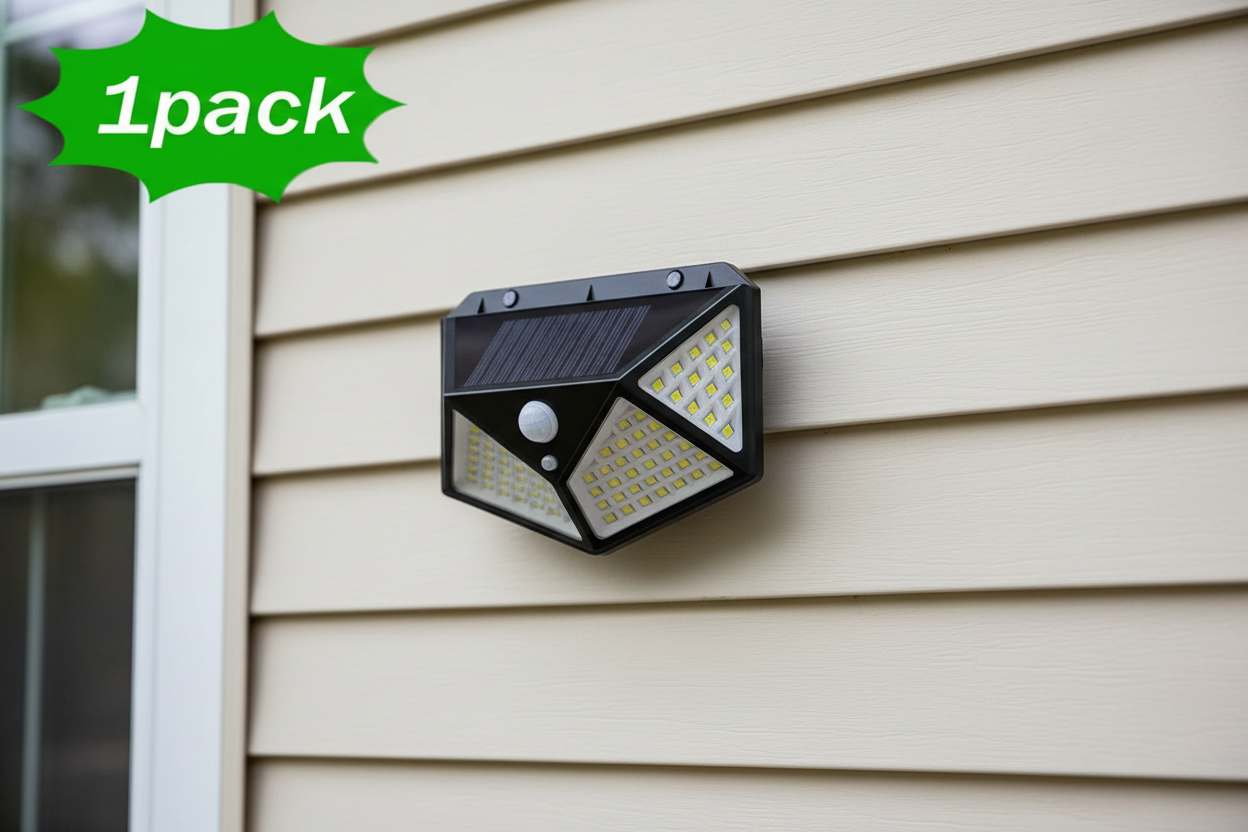 Wall Light Outdoor Lights Waterproof Sunlight Solar Lamp External Solar Power Headlights House Led Lighting Sensor Garden Lamps