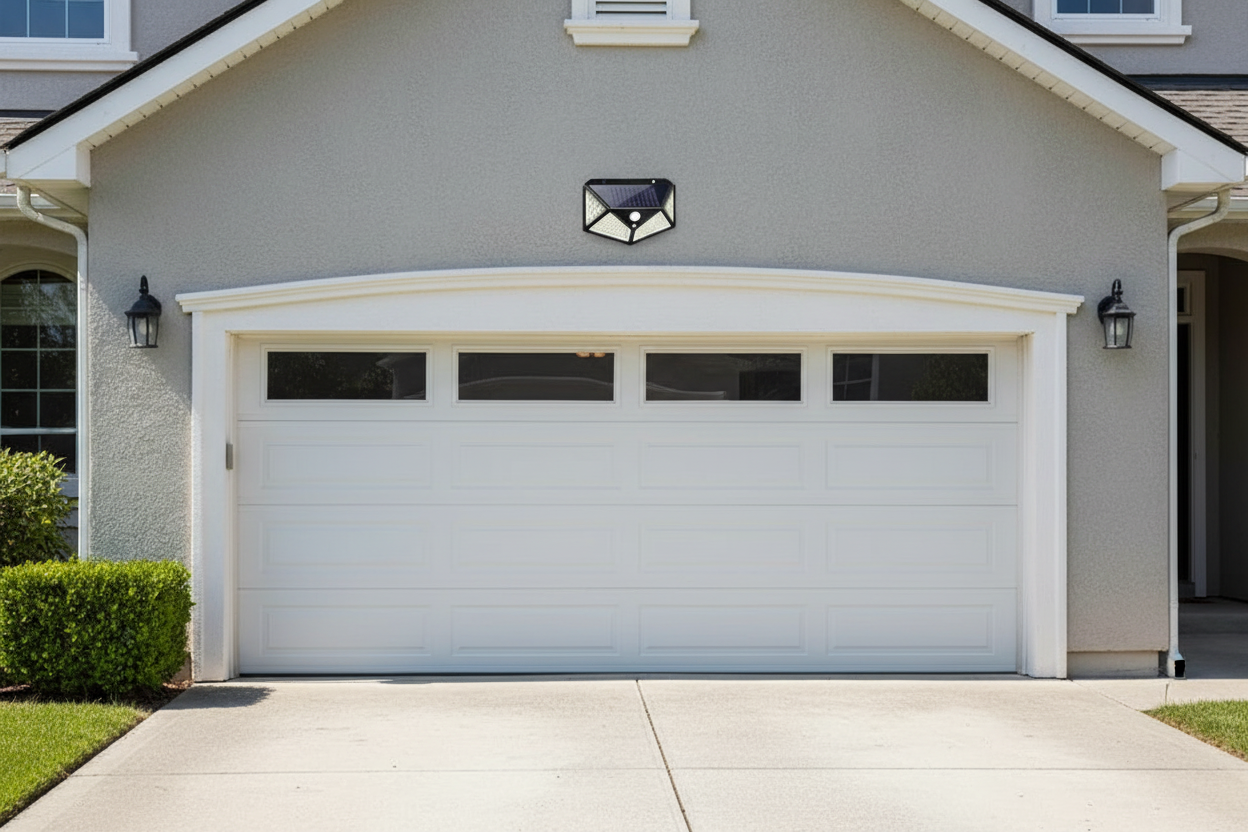 Wall Light Outdoor Lights Waterproof Sunlight Solar Lamp External Solar Power Headlights House Led Lighting Sensor Garden Lamps