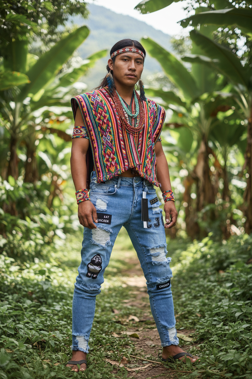 new White Embroidery Jeans Men Cotton Stretchy Ripped Skinny Jeans High Quality Hip Hop Black Hole Slim Fit Oversize Denim Pants
