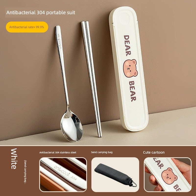 Onlycook Antibacterial Cartoon Storage Box Stainless Steel