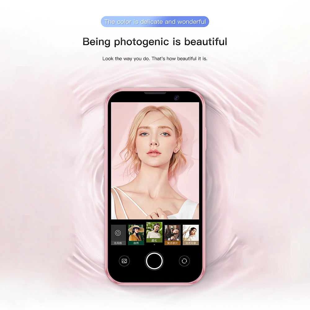 SOYES XS18 Pro 3.0" Mini Smartphone 2GB RAM 16GB ROM Facial Recognition Android9.0 Dual SIM Standby 1000mAh 3G Network Phone