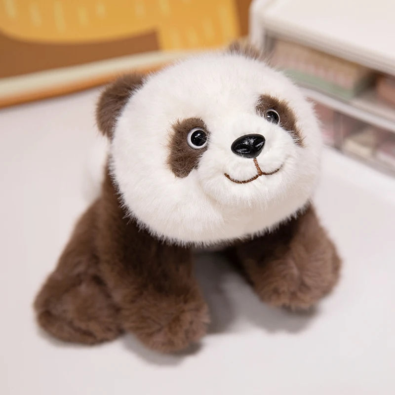 30/40/55CM Lying Panda Plush Toys Cartoon Animal Giant Panda Stuffed Soft Doll Pillow For Christmas Gifts