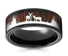 New Arrival Punk Gothic Rock Style Two-Tone Gold Silver Dragon Ring for Men Personality Jewelry Wholesale